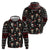 Skull Face Christmas Zip Hoodie Xmas Holiday Patterns - Wonder Print Shop