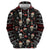 Skull Face Christmas Zip Hoodie Xmas Holiday Patterns - Wonder Print Shop