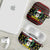 Skull Have A Rad Christmas AirPods Case Xmas Holiday Patterns - Wonder Print Shop
