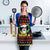 Skull Have A Rad Christmas Apron Xmas Holiday Patterns - Wonder Print Shop