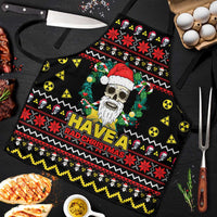 Skull Have A Rad Christmas Apron Xmas Holiday Patterns - Wonder Print Shop