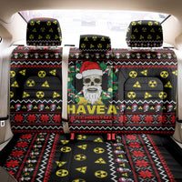 Skull Have A Rad Christmas Back Car Seat Cover Xmas Holiday Patterns - Wonder Print Shop