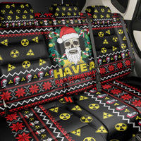 Skull Have A Rad Christmas Back Car Seat Cover Xmas Holiday Patterns - Wonder Print Shop