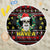 Skull Have A Rad Christmas Beach Blanket Xmas Holiday Patterns - Wonder Print Shop