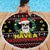 Skull Have A Rad Christmas Beach Blanket Xmas Holiday Patterns - Wonder Print Shop
