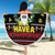 Skull Have A Rad Christmas Beach Blanket Xmas Holiday Patterns - Wonder Print Shop