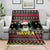 Skull Have A Rad Christmas Blanket Xmas Holiday Patterns - Wonder Print Shop