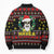 Skull Have A Rad Christmas Bomber Puffer Jacket Xmas Holiday Patterns - Wonder Print Shop