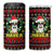 Skull Have A Rad Christmas 4 in 1 Can Cooler Tumbler Xmas Holiday Patterns - Wonder Print Shop