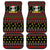 Skull Have A Rad Christmas Car Mats Xmas Holiday Patterns - Wonder Print Shop