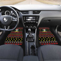 Skull Have A Rad Christmas Car Mats Xmas Holiday Patterns - Wonder Print Shop
