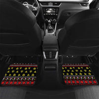 Skull Have A Rad Christmas Car Mats Xmas Holiday Patterns - Wonder Print Shop