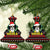 Skull Have A Rad Christmas Ceramic Ornament Xmas Holiday Patterns - Wonder Print Shop