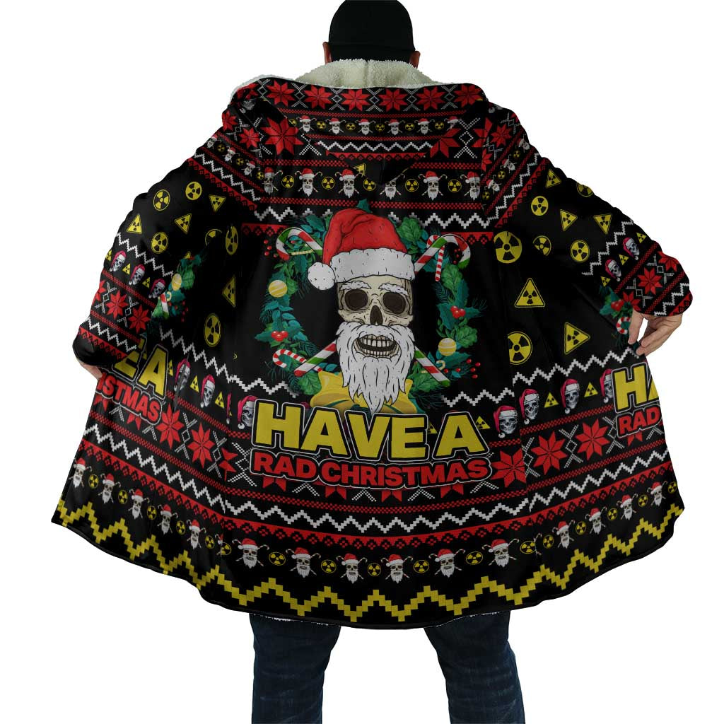 Skull Have A Rad Christmas Cloak Xmas Holiday Patterns - Wonder Print Shop