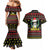 Skull Have A Rad Christmas Couples Matching Mermaid Dress and Hawaiian Shirt Xmas Holiday Patterns - Wonder Print Shop