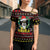 Skull Have A Rad Christmas Cross Shoulder Shirt Xmas Holiday Patterns - Wonder Print Shop