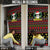 Skull Have A Rad Christmas Door Cover Xmas Holiday Patterns - Wonder Print Shop