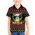 Skull Have A Rad Christmas Family Matching Off The Shoulder Long Sleeve Dress and Hawaiian Shirt Xmas Holiday Patterns - Wonder Print Shop