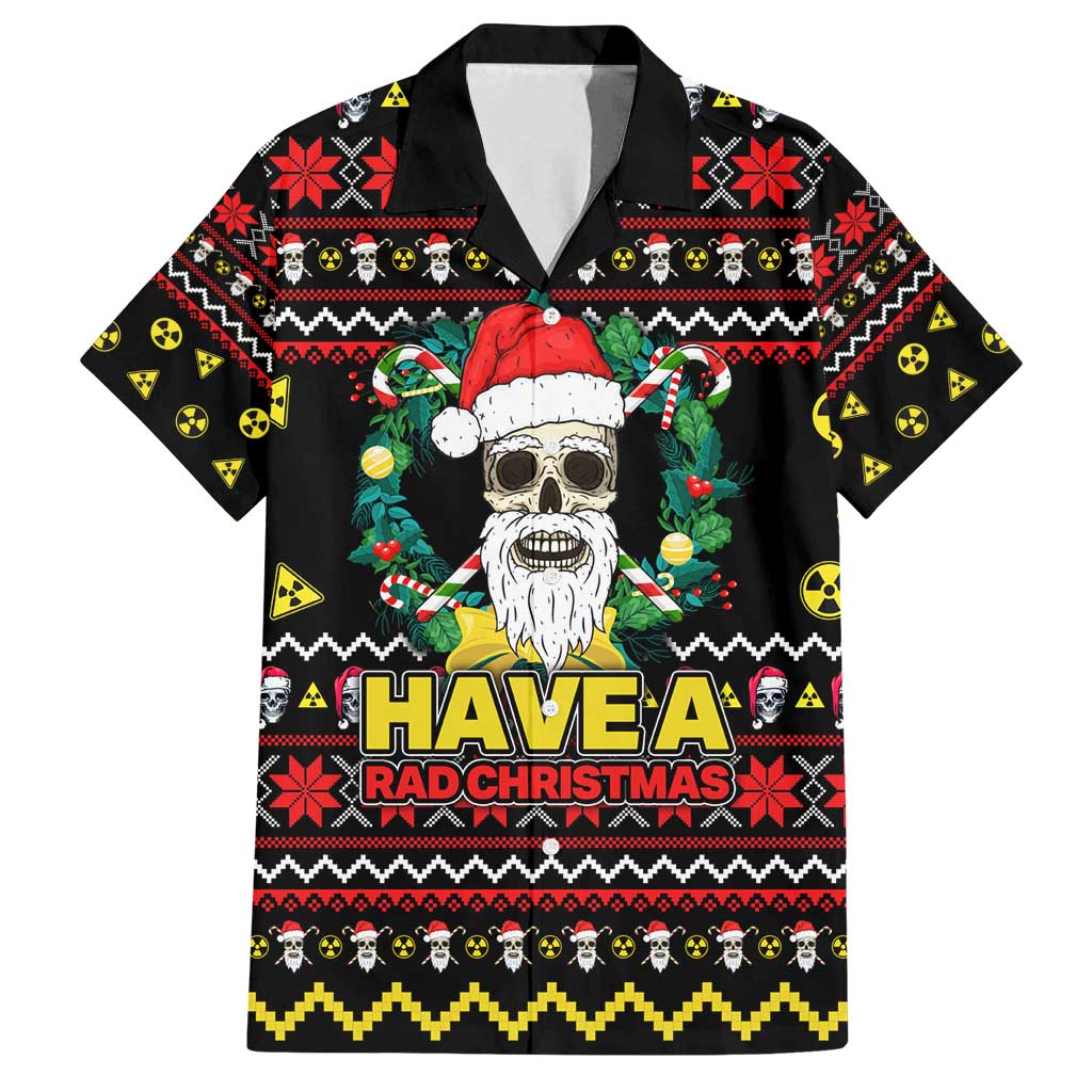 Skull Have A Rad Christmas Family Matching Puletasi and Hawaiian Shirt Xmas Holiday Patterns - Wonder Print Shop