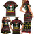 Skull Have A Rad Christmas Family Matching Short Sleeve Bodycon Dress and Hawaiian Shirt Xmas Holiday Patterns - Wonder Print Shop