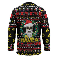 Skull Have A Rad Christmas Hockey Jersey Xmas Holiday Patterns - Wonder Print Shop