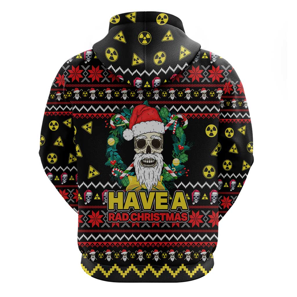 Skull Have A Rad Christmas Hoodie Xmas Holiday Patterns - Wonder Print Shop
