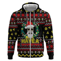 Skull Have A Rad Christmas Hoodie Xmas Holiday Patterns - Wonder Print Shop