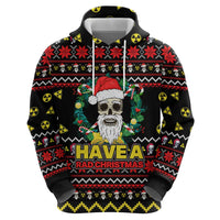 Skull Have A Rad Christmas Hoodie Xmas Holiday Patterns - Wonder Print Shop