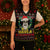 Skull Have A Rad Christmas Knitted V-Neck Vest Xmas Holiday Patterns - Wonder Print Shop