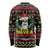 Skull Have A Rad Christmas Long Sleeve Shirt Xmas Holiday Patterns - Wonder Print Shop