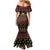Skull Have A Rad Christmas Mermaid Dress Xmas Holiday Patterns - Wonder Print Shop
