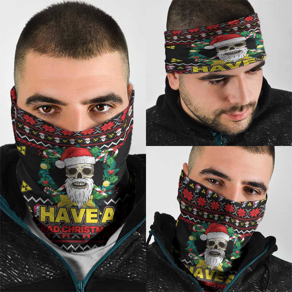 Skull Have A Rad Christmas Neck Gaiter Xmas Holiday Patterns - Wonder Print Shop