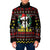 Skull Have A Rad Christmas Padded Jacket Xmas Holiday Patterns - Wonder Print Shop