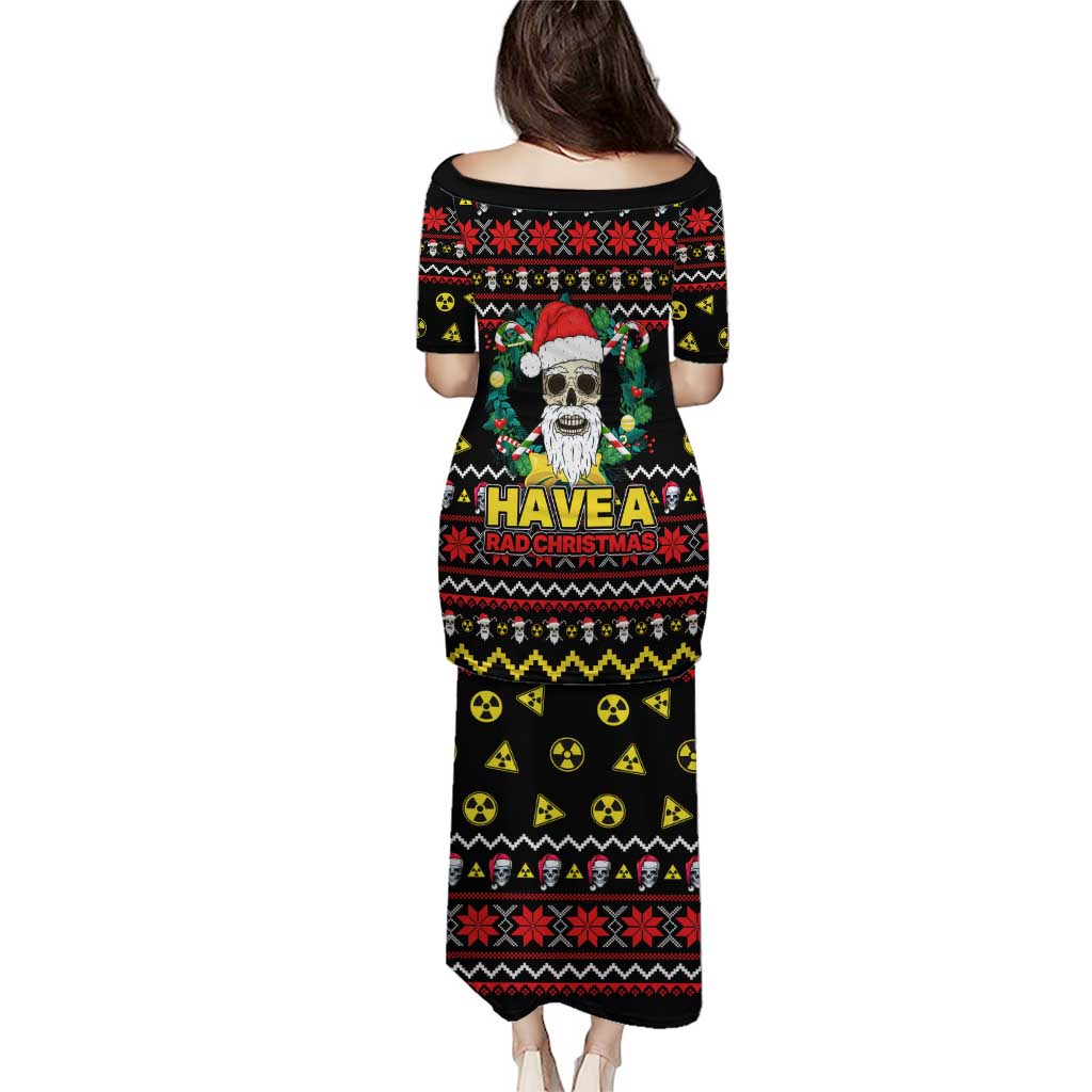Skull Have A Rad Christmas Puletasi Xmas Holiday Patterns - Wonder Print Shop