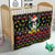 Skull Have A Rad Christmas Quilt Xmas Holiday Patterns - Wonder Print Shop