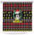 Skull Have A Rad Christmas Shower Curtain Xmas Holiday Patterns - Wonder Print Shop