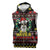Skull Have A Rad Christmas Sleeveless Zip Hoodie Xmas Holiday Patterns - Wonder Print Shop