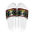 Skull Have A Rad Christmas Slide Sandals Xmas Holiday Patterns - Wonder Print Shop