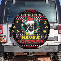 Skull Have A Rad Christmas Spare Tire Cover Xmas Holiday Patterns - Wonder Print Shop