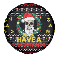 Skull Have A Rad Christmas Spare Tire Cover Xmas Holiday Patterns - Wonder Print Shop