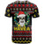 Skull Have A Rad Christmas T Shirt Xmas Holiday Patterns - Wonder Print Shop