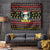 Skull Have A Rad Christmas Tapestry Xmas Holiday Patterns - Wonder Print Shop