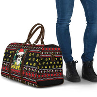Skull Have A Rad Christmas Travel Bag Xmas Holiday Patterns - Wonder Print Shop