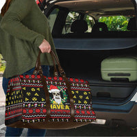 Skull Have A Rad Christmas Travel Bag Xmas Holiday Patterns - Wonder Print Shop