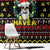Skull Have A Rad Christmas Window Curtain Xmas Holiday Patterns - Wonder Print Shop