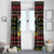 Skull Have A Rad Christmas Window Curtain Xmas Holiday Patterns - Wonder Print Shop