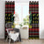 Skull Have A Rad Christmas Window Curtain Xmas Holiday Patterns - Wonder Print Shop
