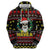 Skull Have A Rad Christmas Zip Hoodie Xmas Holiday Patterns - Wonder Print Shop