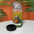 Guinea Bissau Christmas 4 in 1 Can Cooler Tumbler with Santa Penguin Christmas Tree and Red Green Yellow Snowflake - Wonder Print Shop