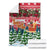 Guinea Bissau Christmas Blanket with Santa Sleigh Reindeer Forest and National Flag Design - Wonder Print Shop